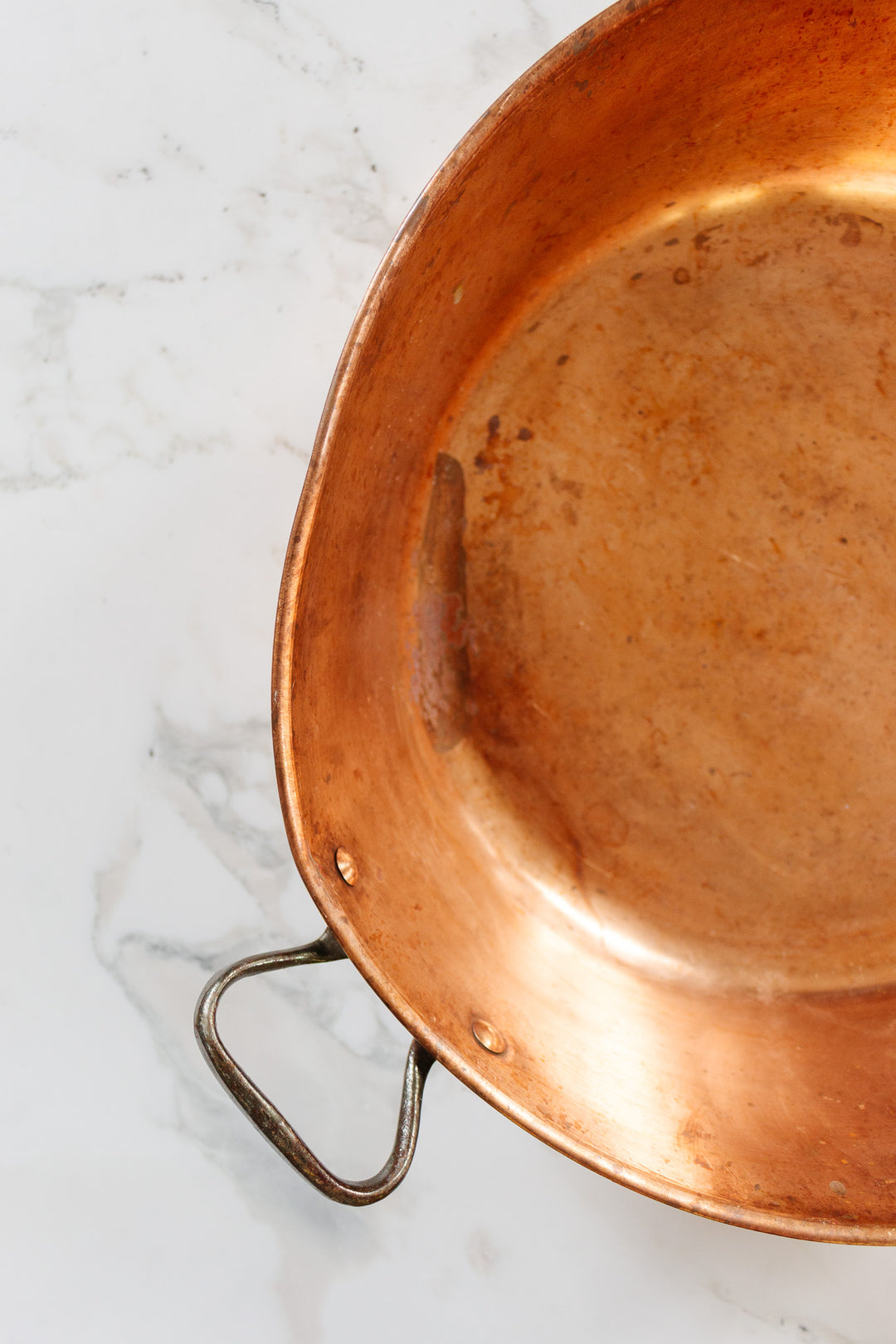 antique french copper jam pot ii