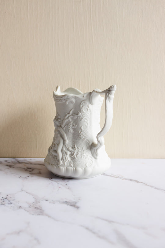 vintage English Portmeiron porcelain bisque vase