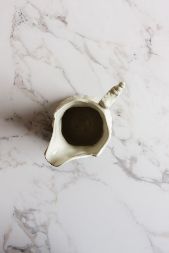 vintage English Portmeiron porcelain bisque vase