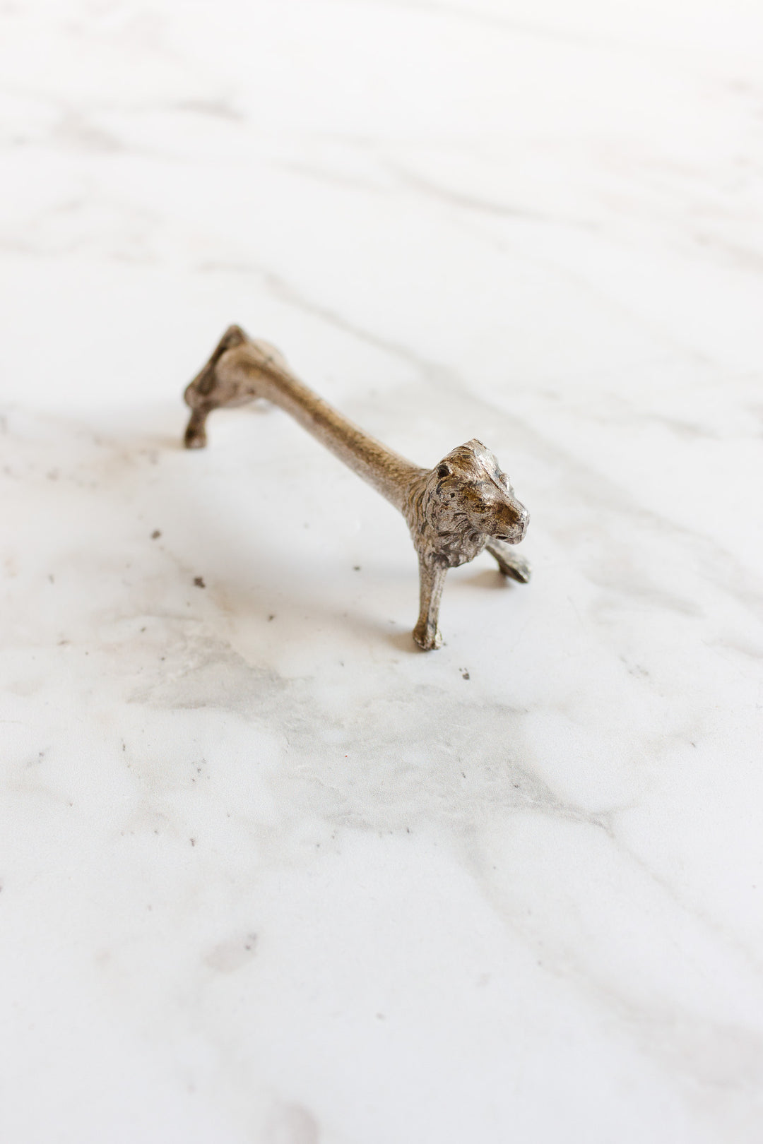 rare 1940s french porte-couteaux zoomorphe, set of 6