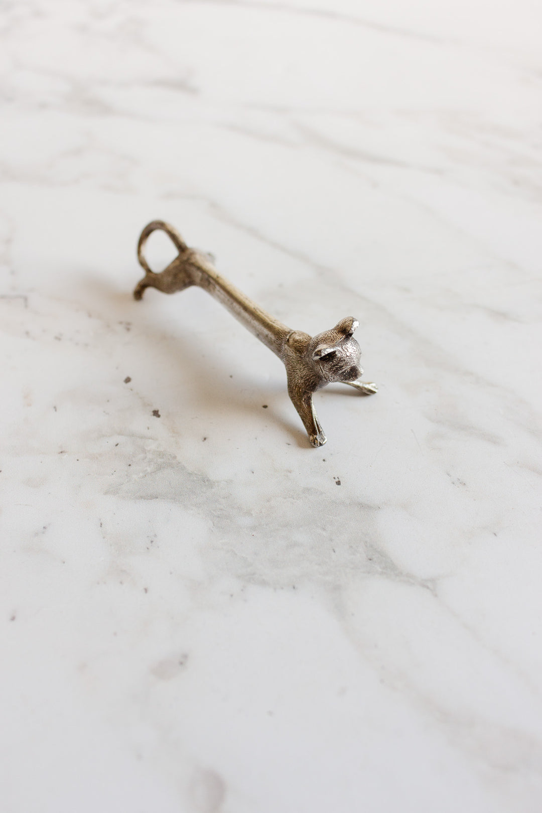 rare 1940s french porte-couteaux zoomorphe, set of 6