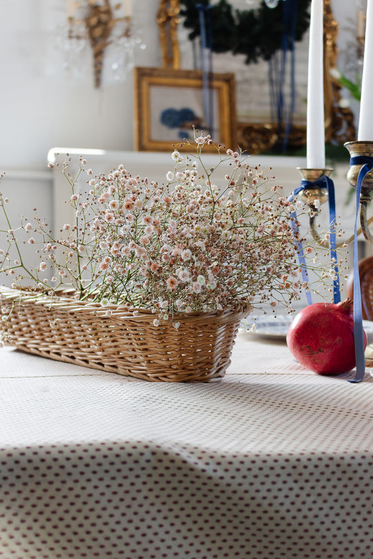 vintage french baguette panier