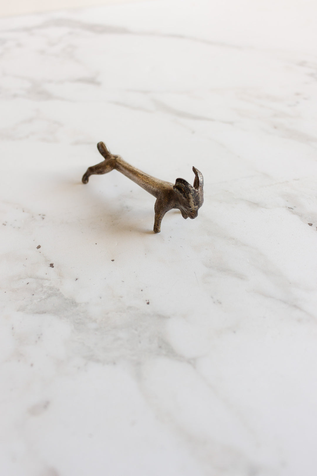 rare 1940s french porte-couteaux zoomorphe, set of 6