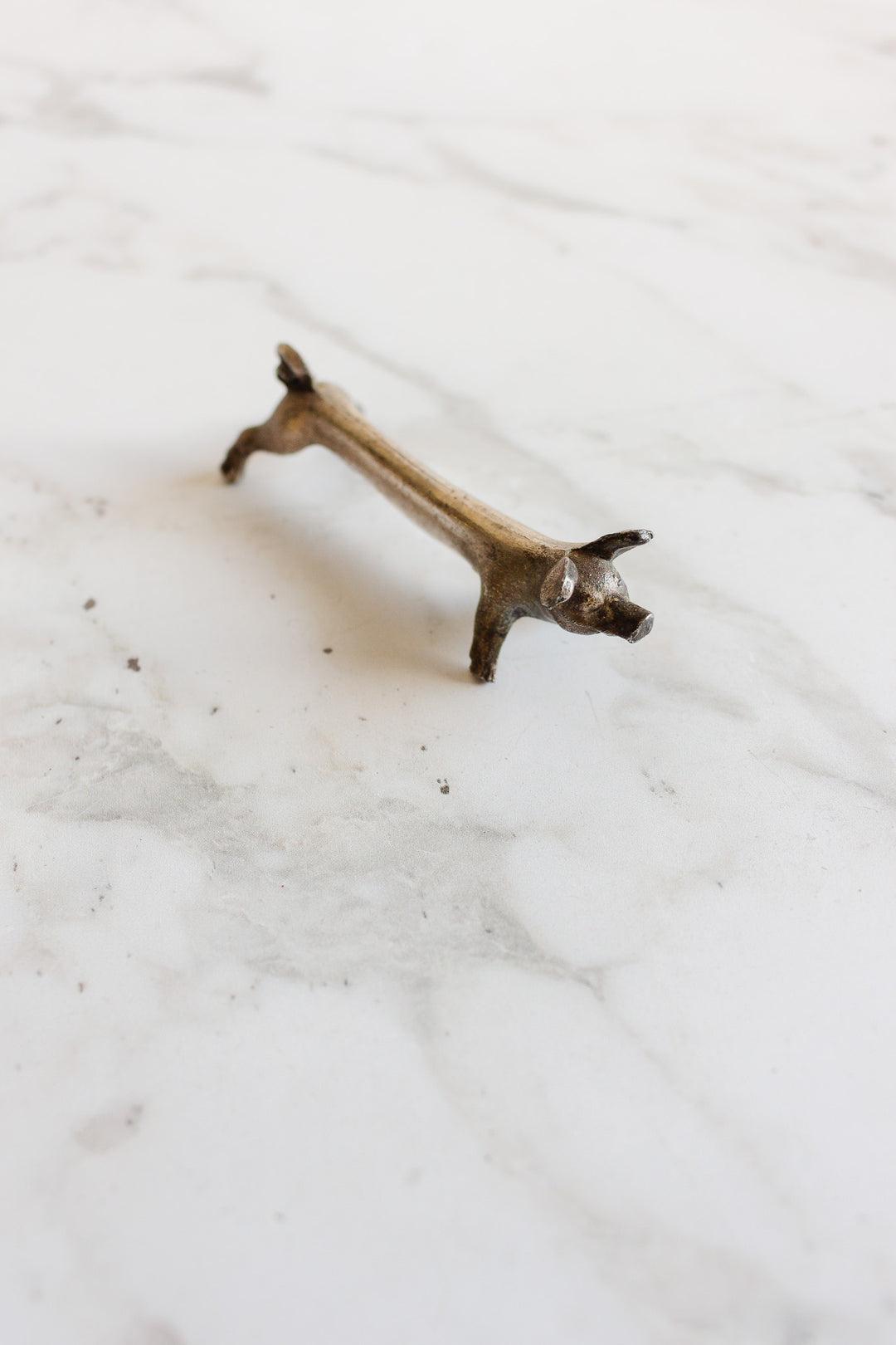 rare 1940s french porte-couteaux zoomorphe, set of 6