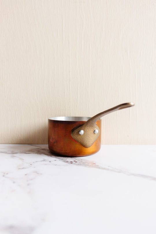 vintage french "petit" copper pot