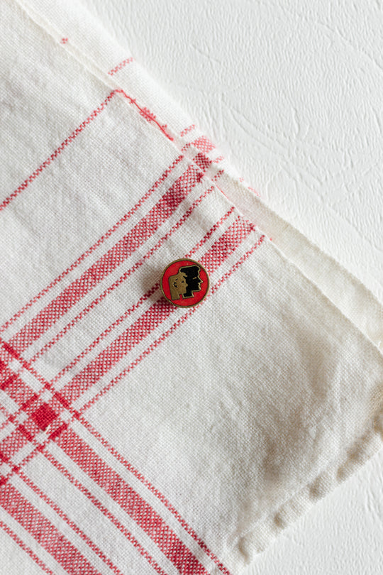 midcentury french "conseil scolaire" enamel pin