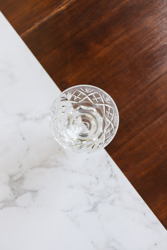 royal doulton georgian crystal juice glasses