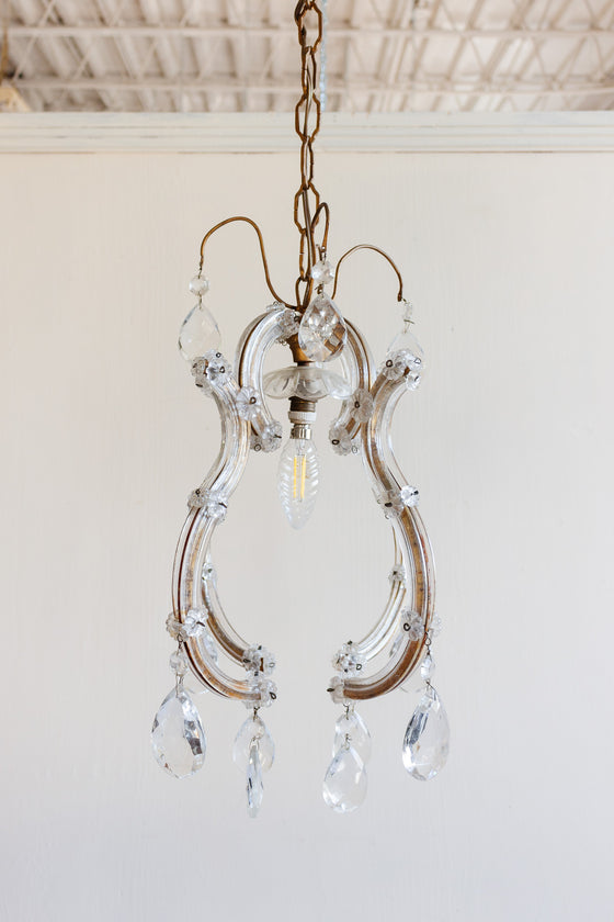 exquisite 1930s vintage italian murano crystal chandelier