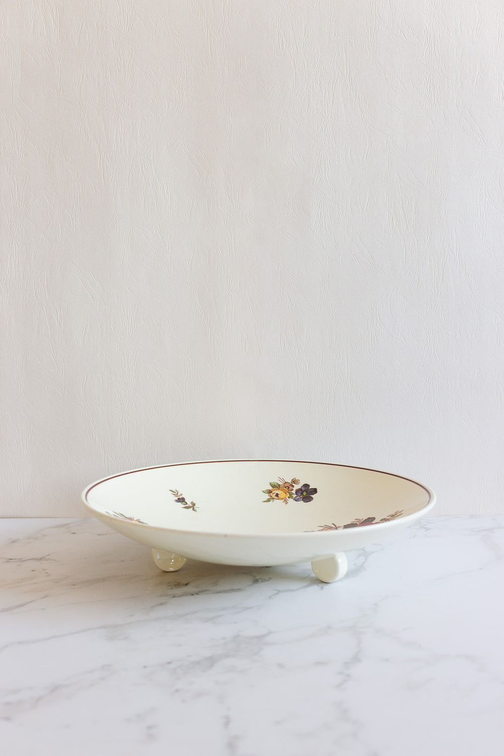 1950s waechtersbach Germany footed serving dish
