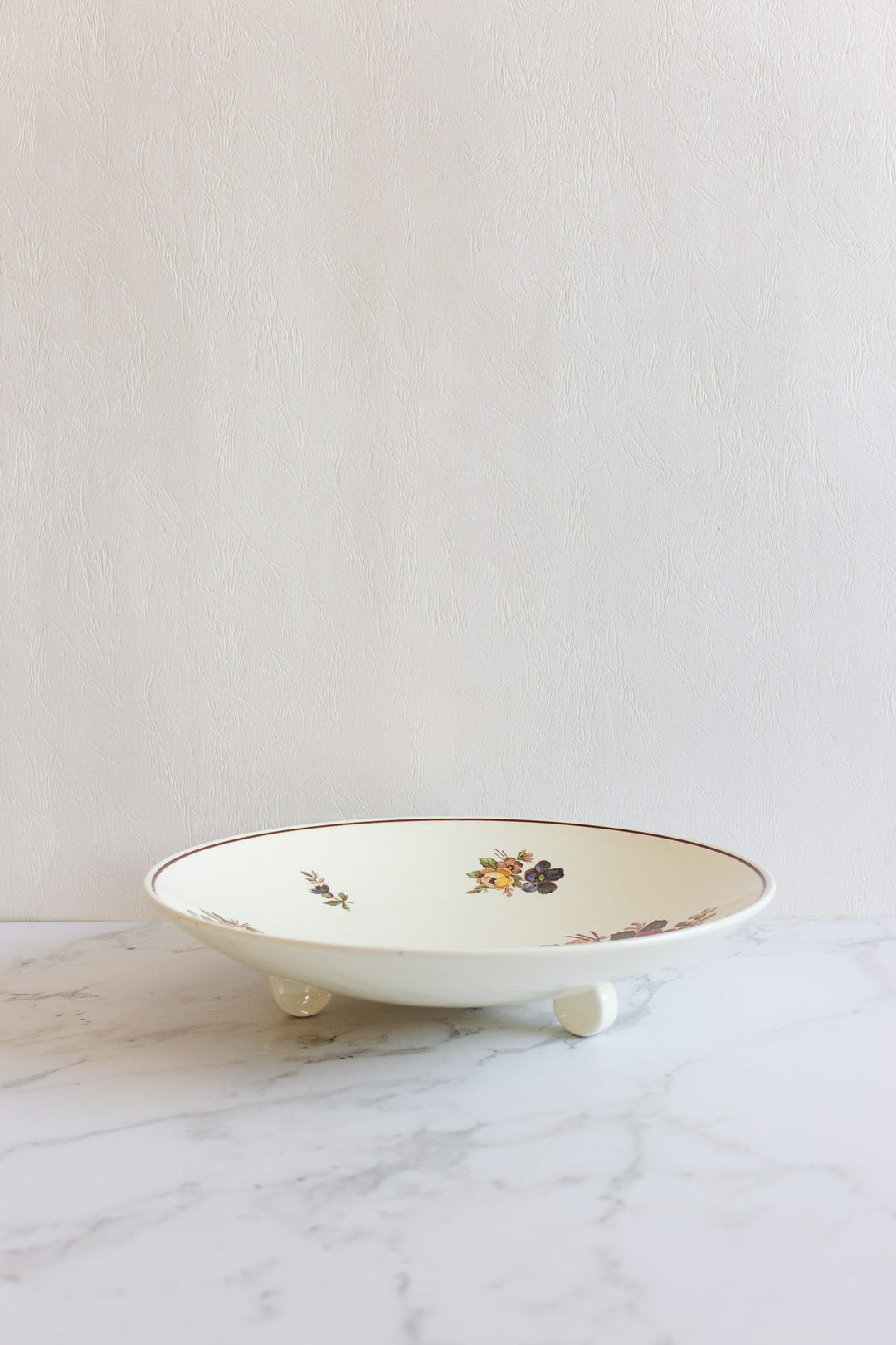 1950s waechtersbach Germany footed serving dish