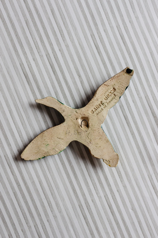 vintage french porcelain saint gille "canard"