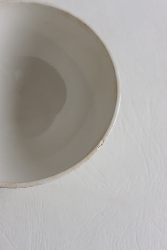 pair of antique french café au lait bowls