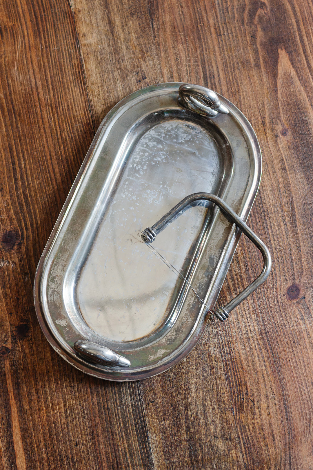 1930s french foie silverplate gras service