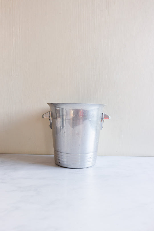 pommery & greno vintage french aluminum champagne bucket