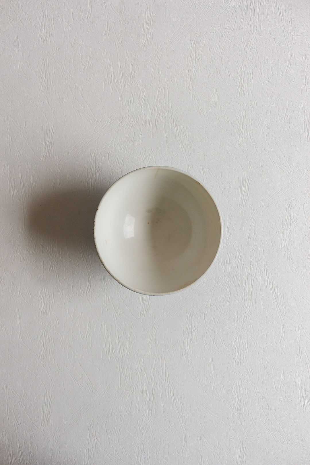 antique french faïencerie orchies café au lait blue bowl