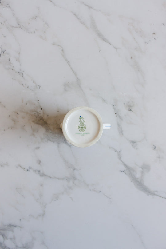 royal doulton furness bermuda  bird of paradise cream and sugar