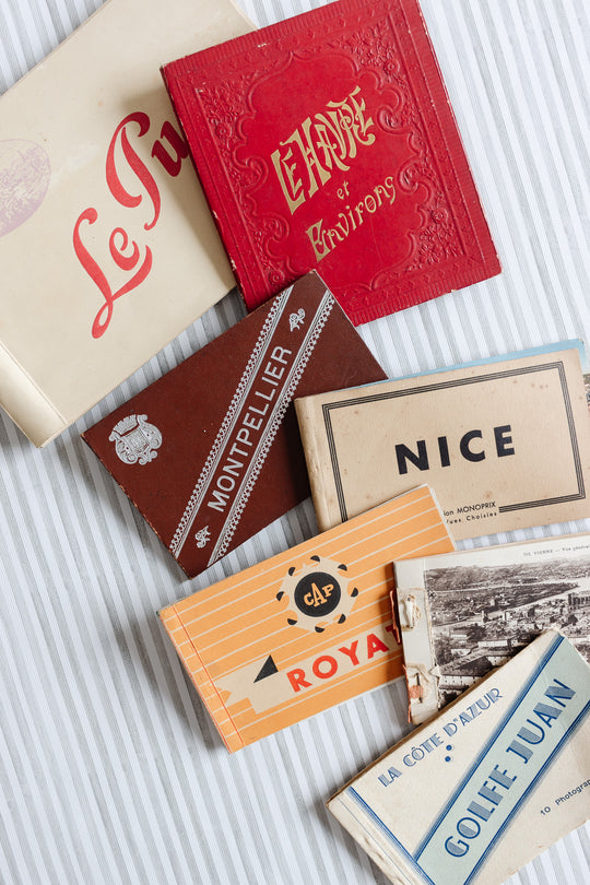 1930s french souvenir photo books