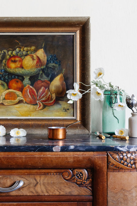 vintage french "petit" copper pot