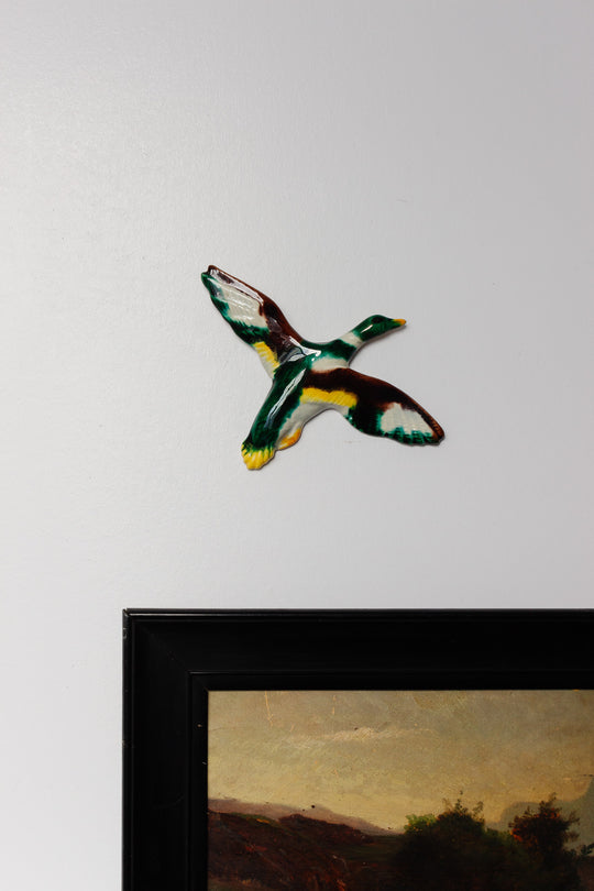 vintage french porcelain saint gille "canard"