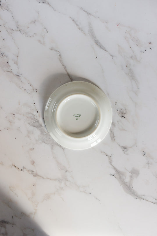 rare 18th century hand painted French bistro tip saucer 75f