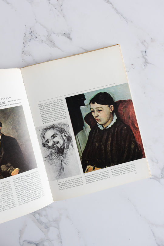 set of 5 vintage Italian art books - Degas, Cézanne, Toulouse-Lautrec, Gauguin, and Van Gogh