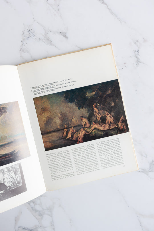 set of 5 vintage Italian art books - Degas, Cézanne, Toulouse-Lautrec, Gauguin, and Van Gogh