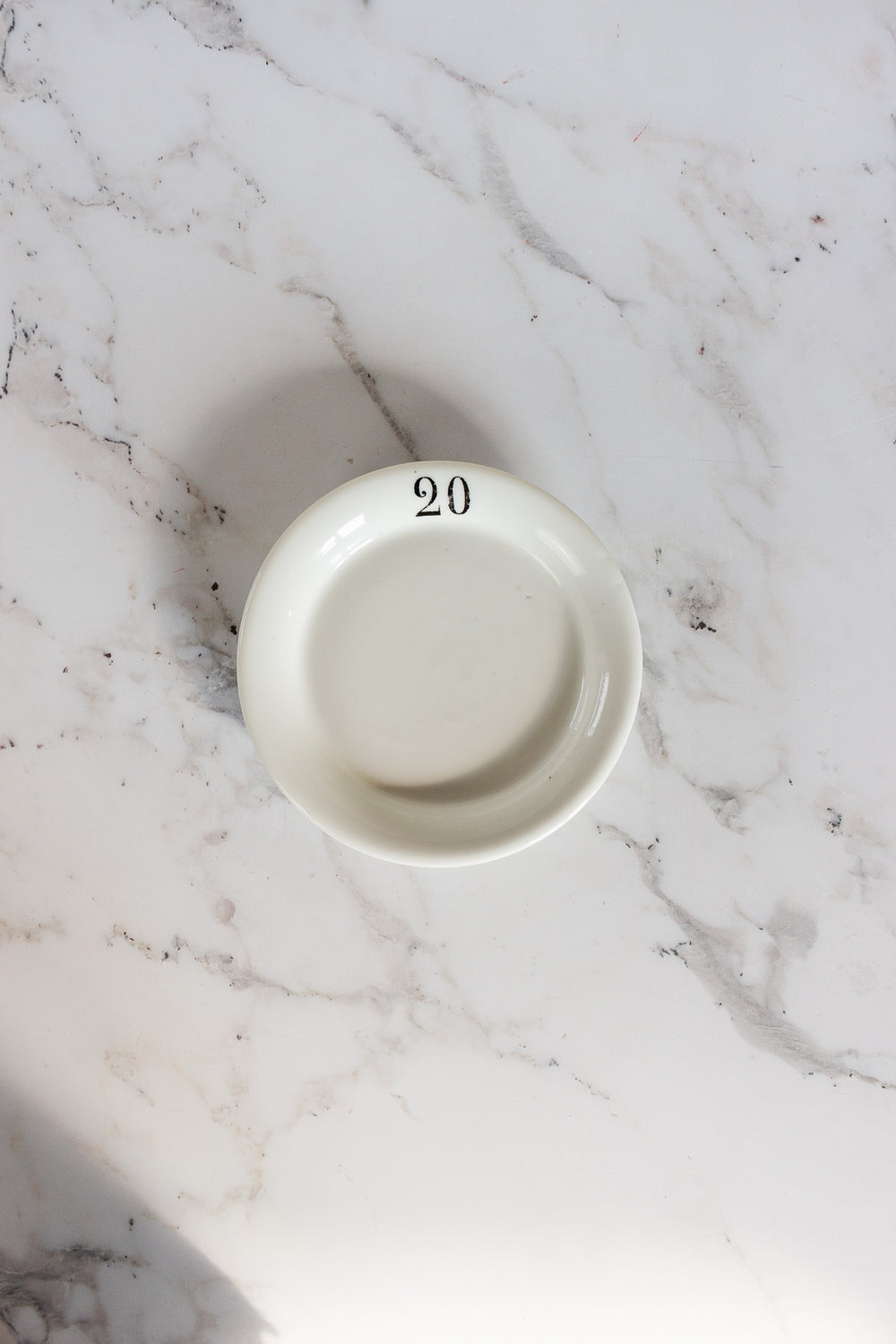 rare 18th century hand painted French bistro tip saucer 20f