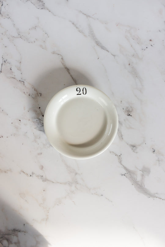 rare 18th century hand painted French bistro tip saucer 20f