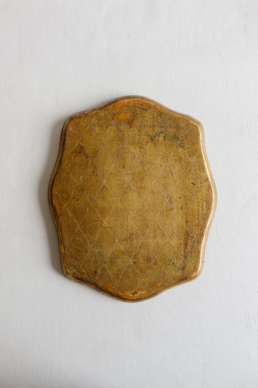 vintage italian florentine tray
