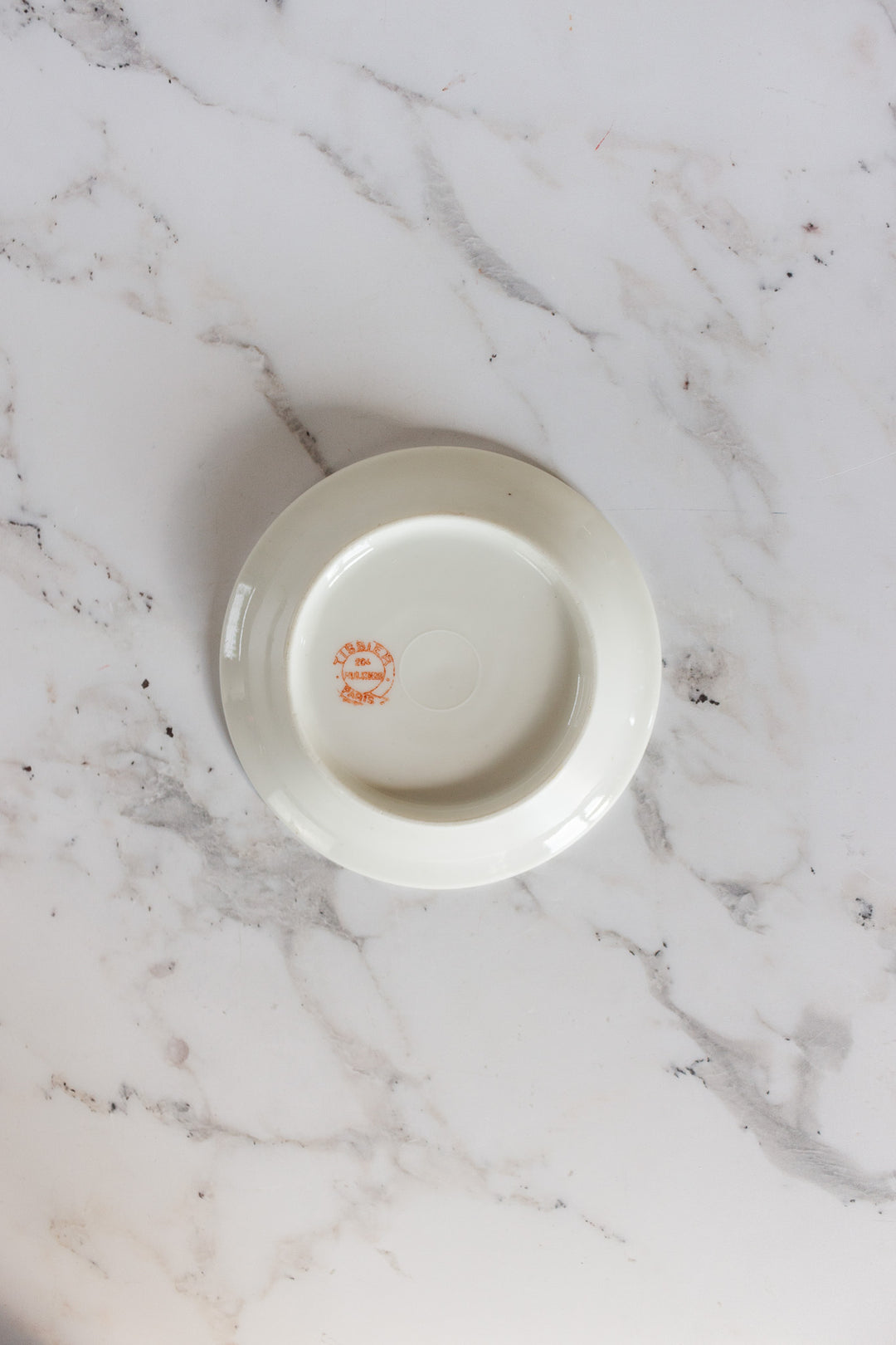 rare 18th century hand painted French bistro tip saucer 20f