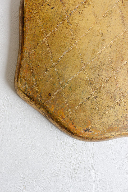 vintage italian florentine tray