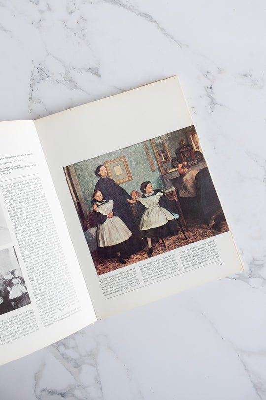 set of 5 vintage Italian art books - Degas, Cézanne, Toulouse-Lautrec, Gauguin, and Van Gogh