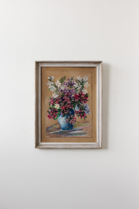 le bouquet de fleurs sur la table
