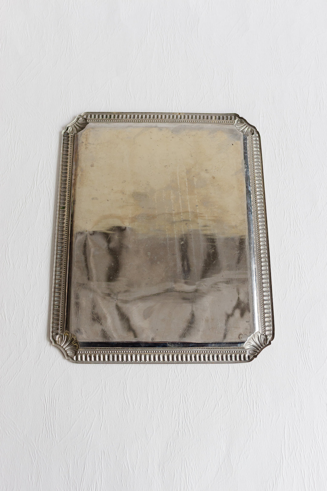 art deco french silver serving tray