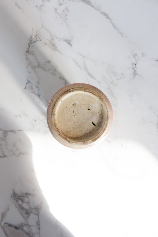 antique french turn of the century majolica pitcher