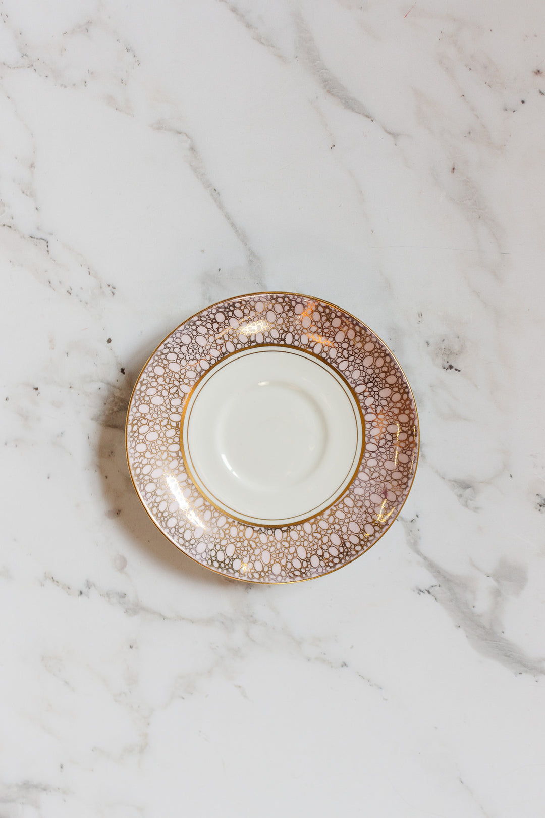 antique victoria pink and gold bone china teacup