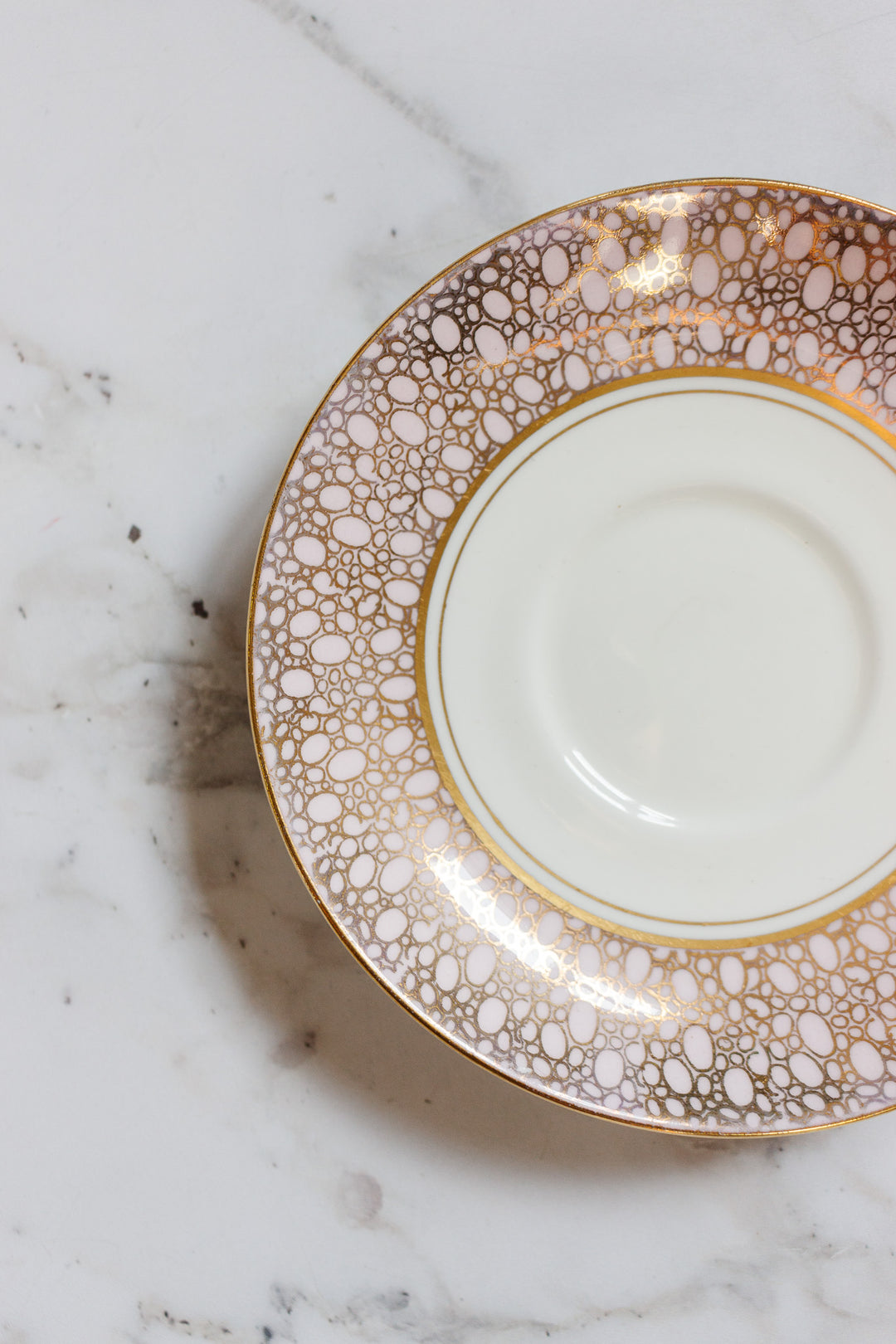 antique victoria pink and gold bone china teacup