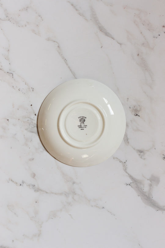 antique victoria pink and gold bone china teacup