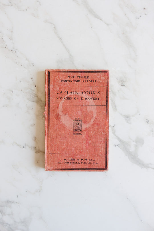 Captain cook's voyages of discovery hardcover book