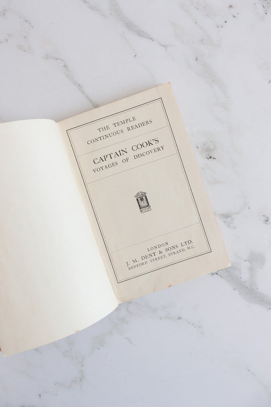 Captain cook's voyages of discovery hardcover book