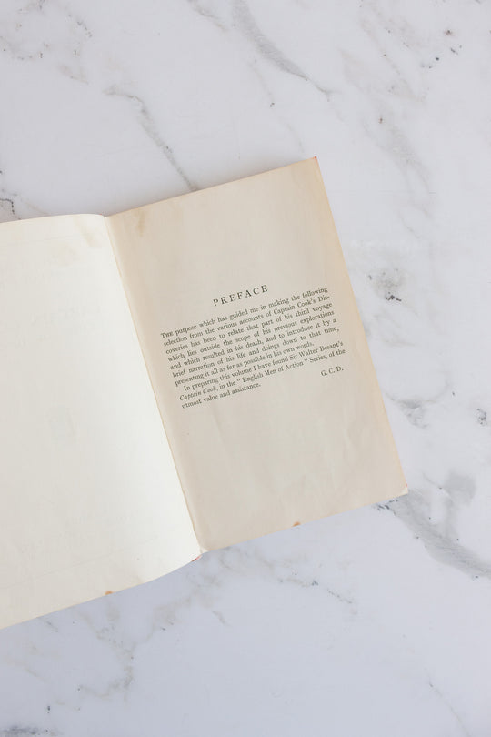Captain cook's voyages of discovery hardcover book