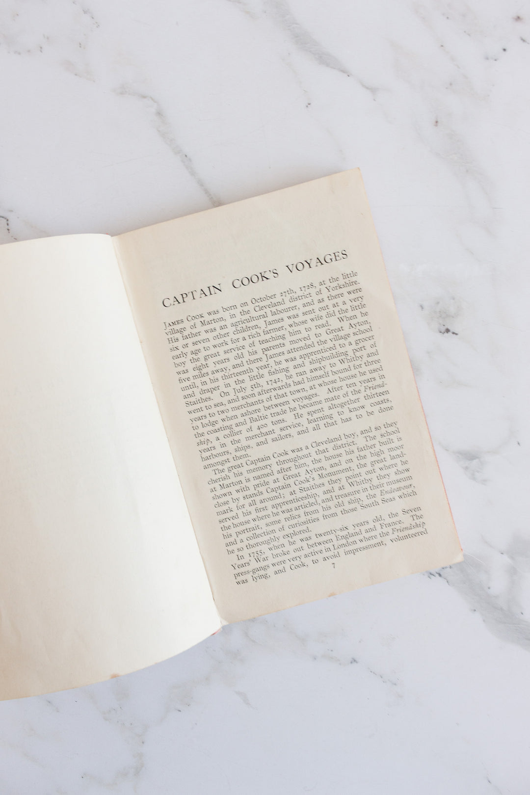 Captain cook's voyages of discovery hardcover book