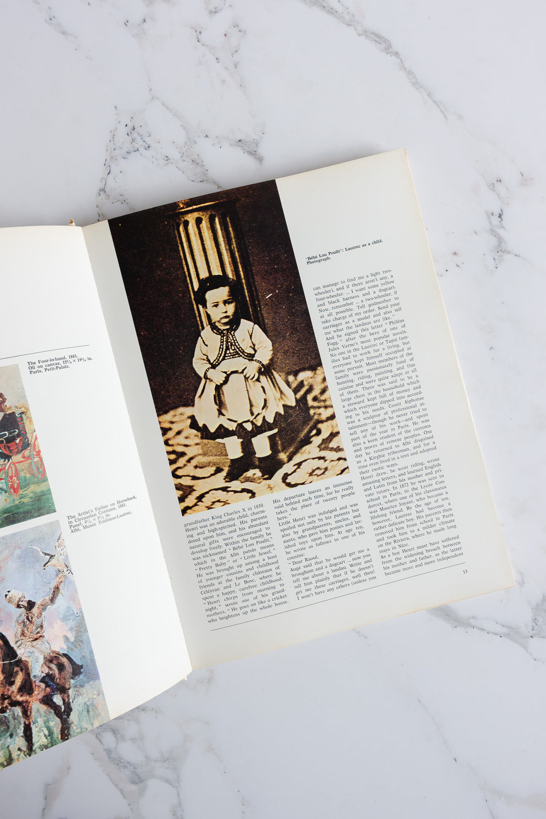 set of 5 vintage Italian art books - Degas, Cézanne, Toulouse-Lautrec, Gauguin, and Van Gogh
