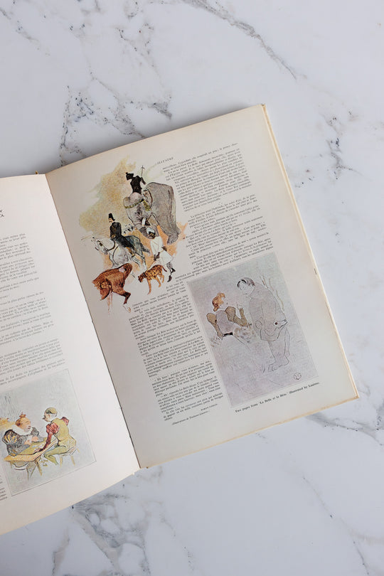 set of 5 vintage Italian art books - Degas, Cézanne, Toulouse-Lautrec, Gauguin, and Van Gogh