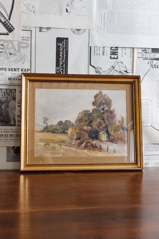 sous un ciel couvert