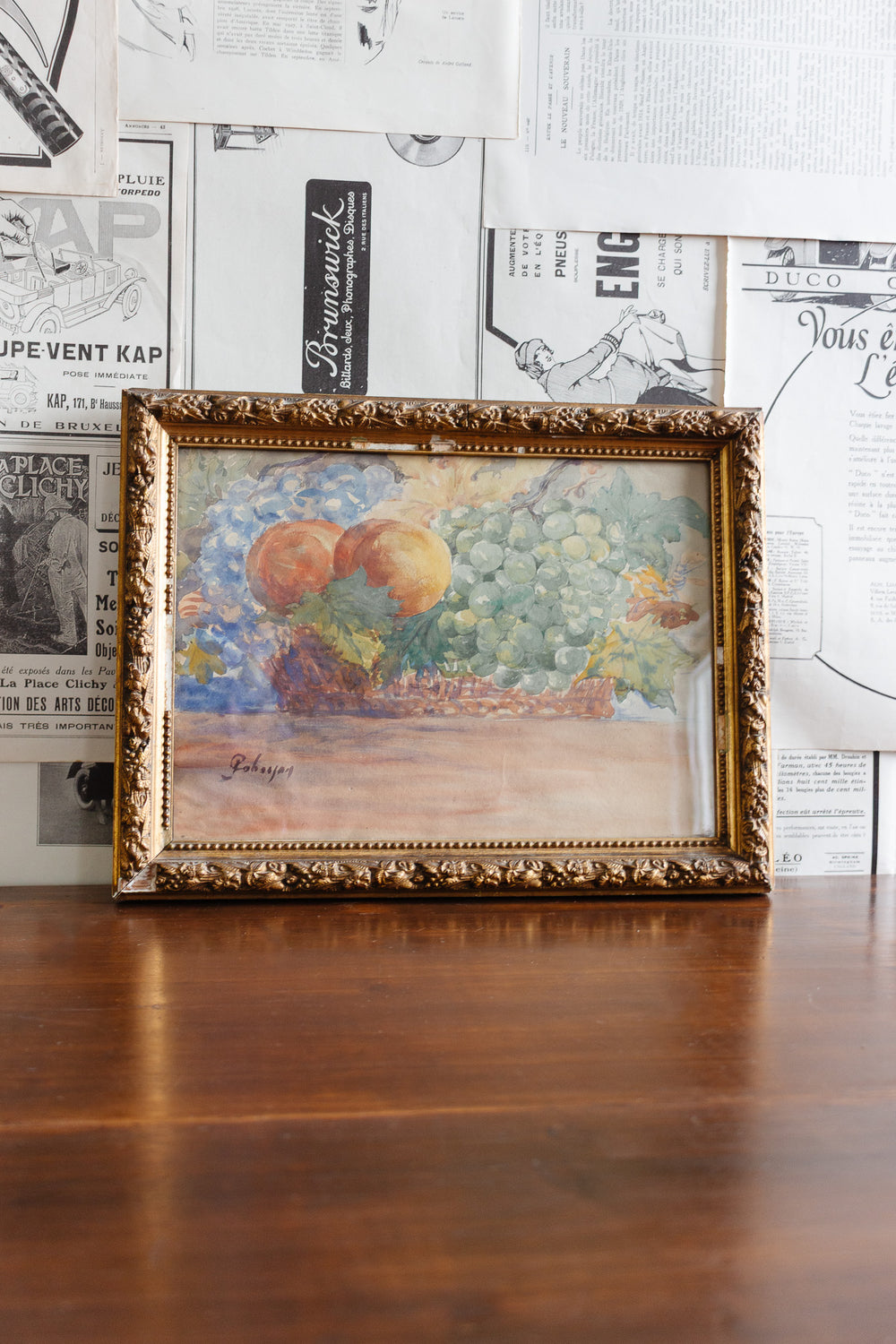 un boisseau de fruits