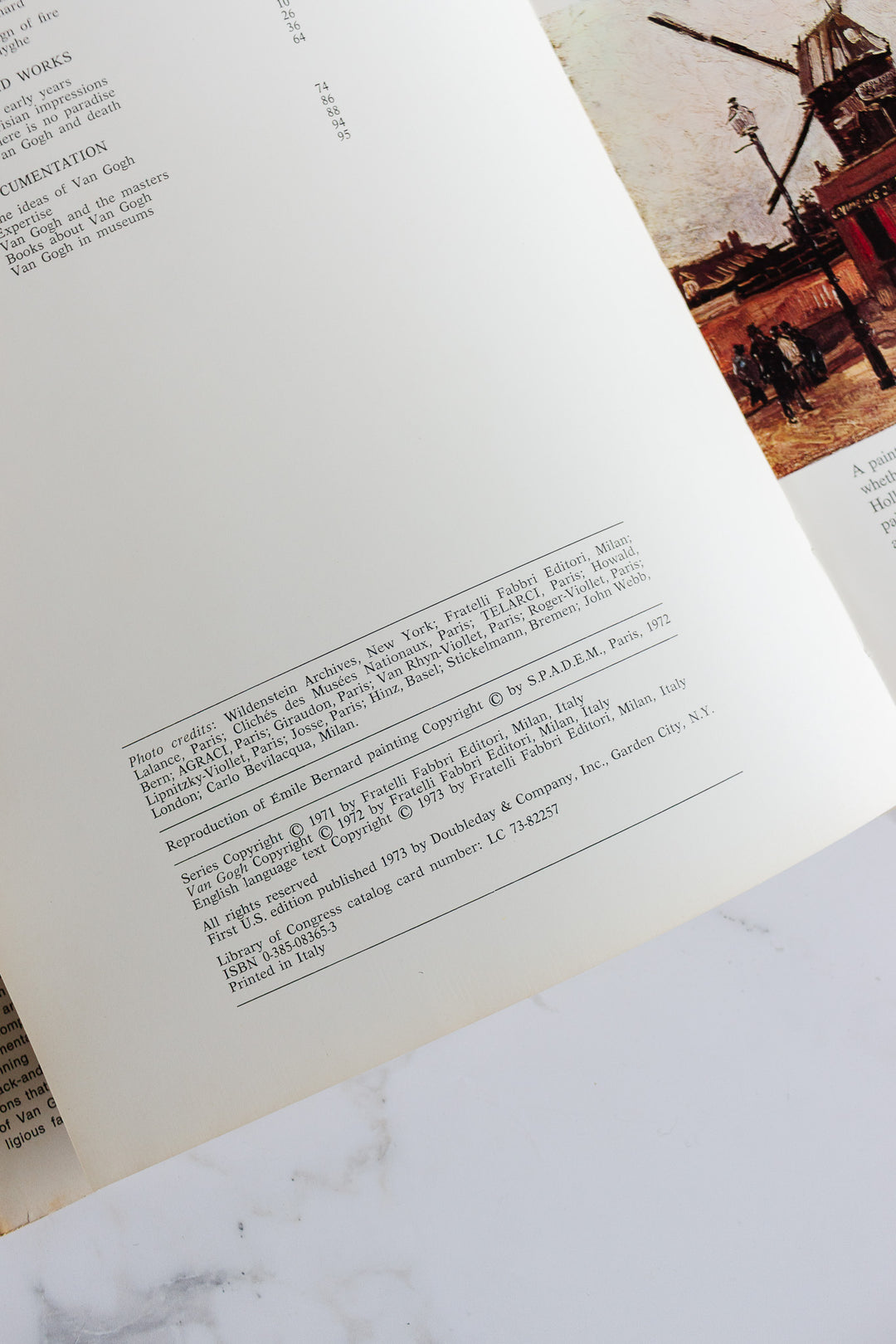 set of 5 vintage Italian art books - Degas, Cézanne, Toulouse-Lautrec, Gauguin, and Van Gogh