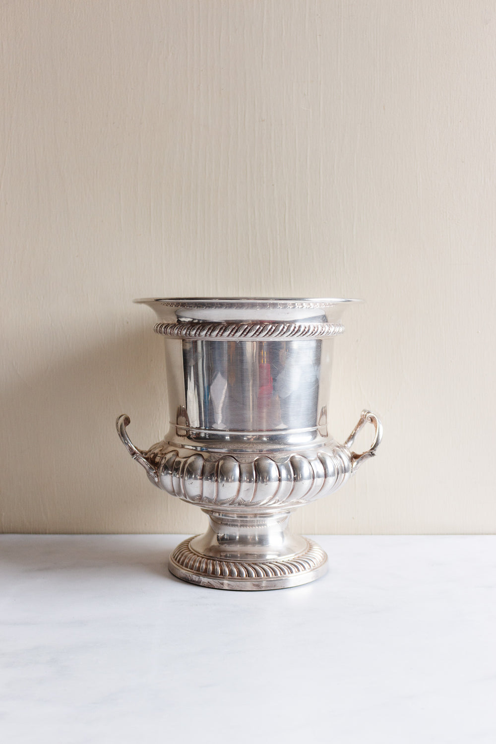 vintage English silverplate medici champagne bucket