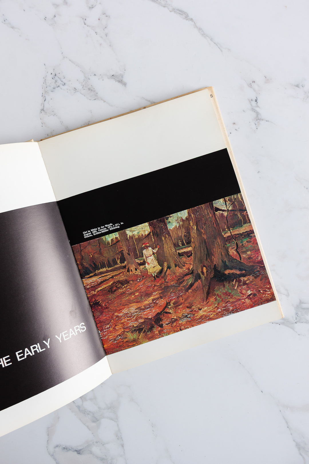 set of 5 vintage Italian art books - Degas, Cézanne, Toulouse-Lautrec, Gauguin, and Van Gogh