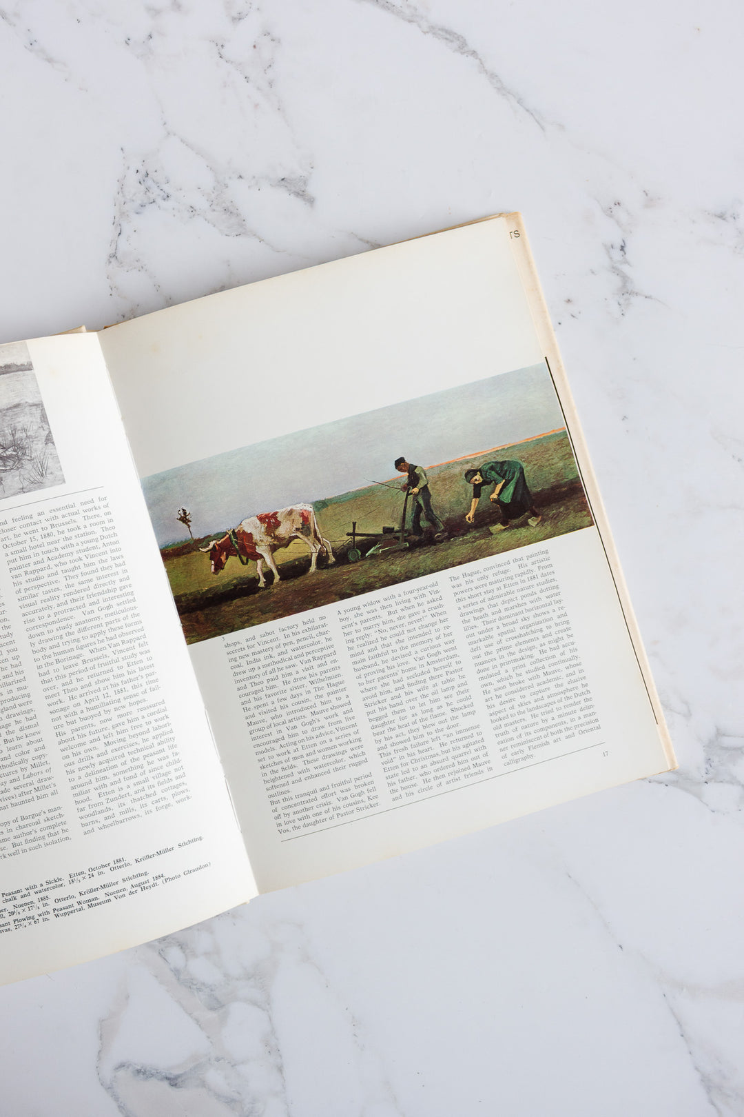 set of 5 vintage Italian art books - Degas, Cézanne, Toulouse-Lautrec, Gauguin, and Van Gogh